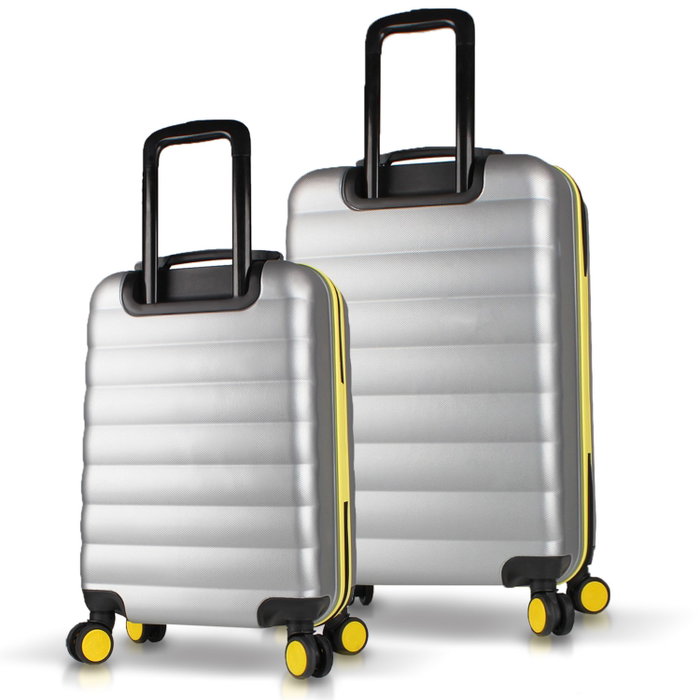 Zoozie Bags Juego de Maletas de 2 Piezas Gris